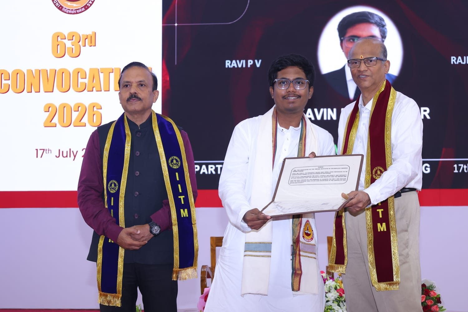 Success Story - IIT Madras 63rd Convocation 2026